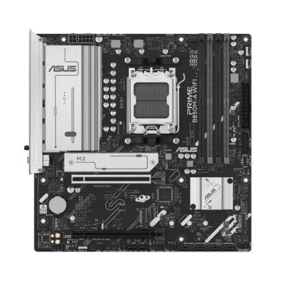 Obrázek ASUS MB Sc AM5 PRIME B850M- A WIFI, AMD B850, 4xDDR5, 2xDP, 1xHDMI, WiFi, mATX