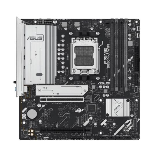 Obrázek ASUS MB Sc AM5 PRIME B850M- A WIFI, AMD B850, 4xDDR5, 2xDP, 1xHDMI, WiFi, mATX