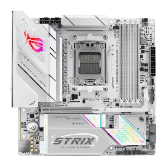 Obrázek ASUS MB Sc AM5 ROG STRIX B850- G GAMING WIFI, AMD B850, 4xDDR5, 1xDP, 1xHDMI, WiFi, mATX
