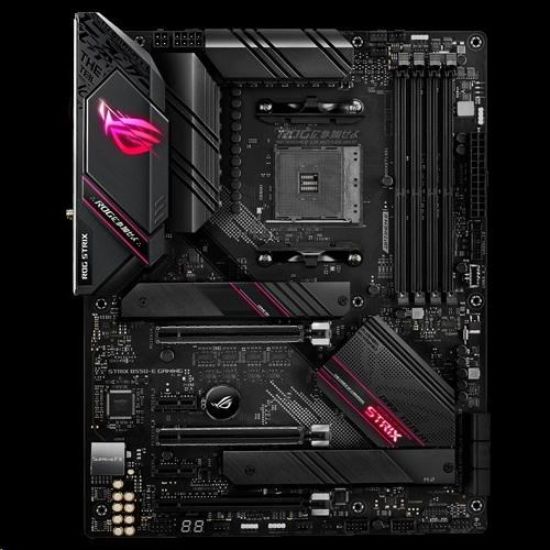 Obrázek ASUS MB Sc AM4 ROG STRIX B550- E GAMING, AMD B550, 4xDDR4, 1xDP, 1xHDMI, WI- FI