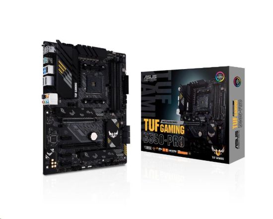 Obrázek ASUS MB Sc AM4 TUF GAMING B550- PRO, AMD B550, 4xDDR4, 1xDP, 1xHDMI