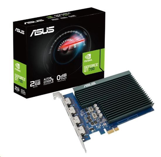 Obrázek ASUS VGA NVIDIA GeForce GT 730 2G, 2G GDDR5, 4xHDMI