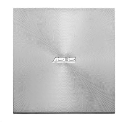 Obrázek ASUS DVD ZenDrive SDRW- 08U8M- U SILVER, External Slim DVD- RW, stříbrná