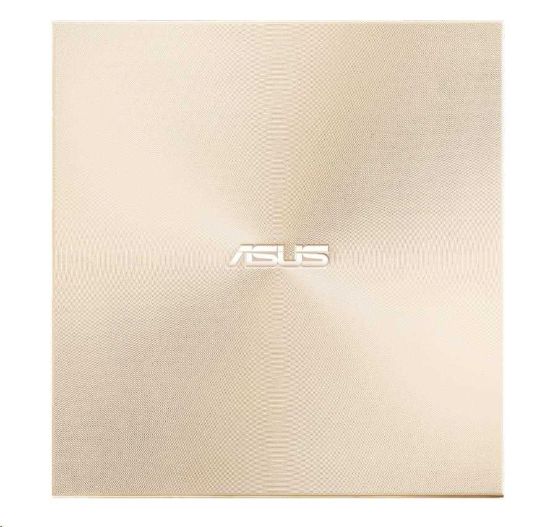 Obrázek ASUS DVD ZenDrive SDRW- 08U8M- U GOLD, External Slim DVD- RW, zlatá