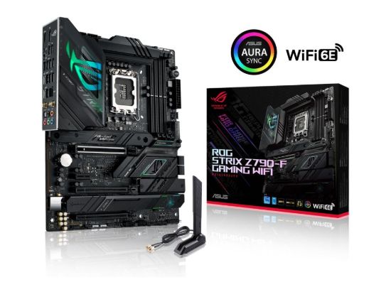Obrázek ASUS MB Sc LGA1700 ROG STRIX Z790- F GAMING WIFI, Intel Z790, 4xDDR5, 1xDP, 1xHDMI, WI- FI