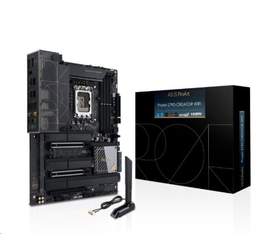 Obrázek ASUS MB Sc LGA1700 PROART Z790- CREATOR WIFI, Intel Z790, 4xDDR5, 1xHDMI, WI- FI