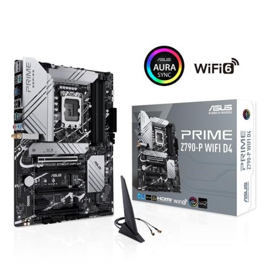 Obrázek ASUS MB Sc LGA1700 PRIME Z790- P WIFI D4, Intel Z790, 4xDDR4, 1xDP, 1xHDMI, WI- FI