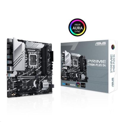 Obrázek ASUS MB Sc LGA1700 PRIME Z790M- PLUS D4, Intel Z790, 4xDDR4, 1xDP, 1xHDMI, mATX