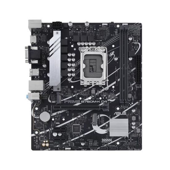 Obrázek ASUS MB Sc LGA1700 PRIME B760M- K DDR4, Intel B760, 2xDDR4, 1xHDMI, 1xVGA, mATX