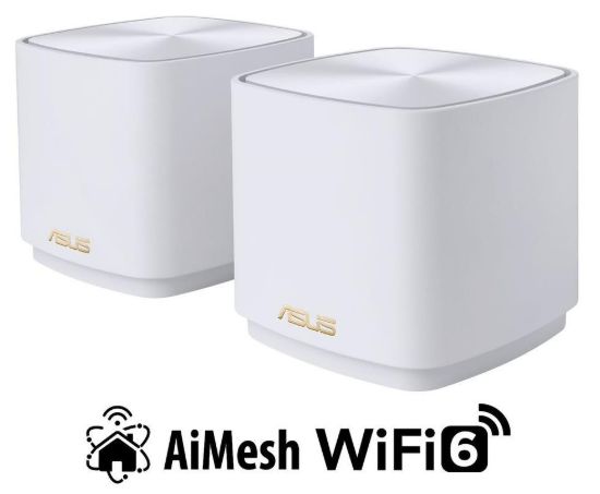 Obrázek ASUS ZenWiFi XD4 Plus 2- pack white Wireless AX1800 Dual- band Mesh WiFi 6 System