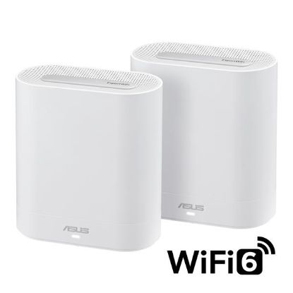 Obrázek ASUS ExpertWiFi EBM68 AX7800 Tri- band Mesh WiFi 6 System (2- pack)