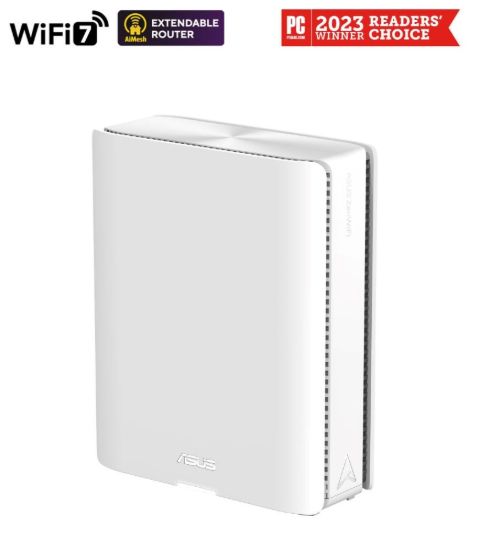 Obrázek ASUS ZenWifi BQ16 1- pack, WiFi7 Extendable Router, AiMesh, 2x WAN/ LAN, 3x LAN, 1x USB 3.0