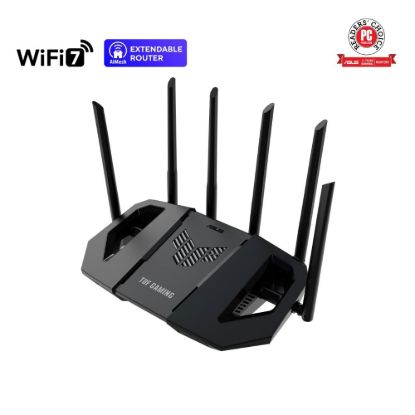 Obrázek ASUS TUF- BE6500 (BE6500) WiFi 7 Extendable Gaming Router, 4x 2.5G, AiMesh