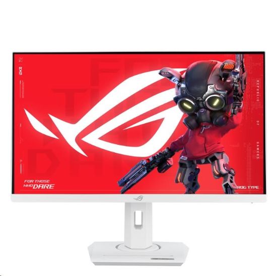 Obrázek ASUS LCD 27" XG27ACS- W ROG Strix 2560x1440 180Hz 1ms (GTG) Fast IPS USB Type- C G- Sync compatible, DP, HDMI bílý