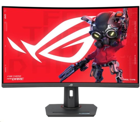 Obrázek ASUS LCD 31.5" XG32WCMS ROG Strix 2560x1440 Curved 280Hz 1ms (GTG) Fast VA Extreme Low Motion Blur Sync HDR