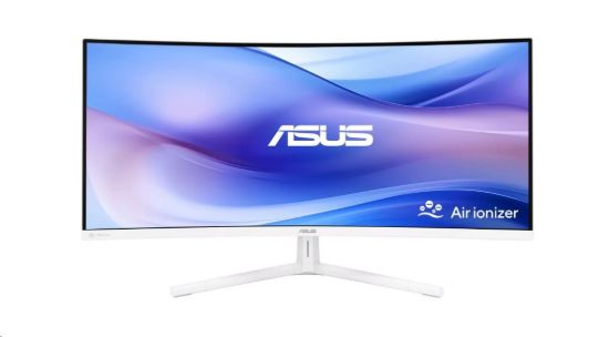 Obrázek ASUS LCD 34" VU34WCIP- W Eye Care 3440x144 Frameless, 100Hz, USB- C PD 65W, Stereo Speakers, Care Plus technology