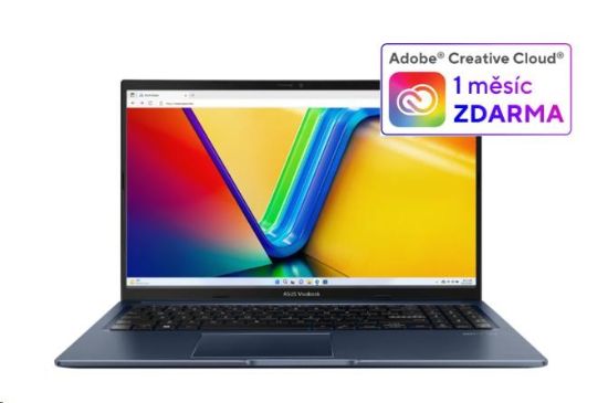 Obrázek ASUS NTB Vivobook 15 X1502VA- NJ880W), i5- 13420H, 15.6" 1920 x 1080, Iris X, 16GB, 512GB SSD, W11 Home, Blue