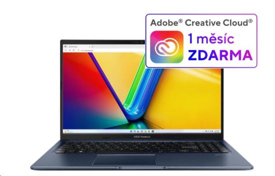 Obrázek ASUS NTB Vivobook 15 (M1502YA- NJ587W), R7- 5825U, 15.6" 1920 x 1080, 16GB, 512GB SSD, Radeon, W11 Home, Blue