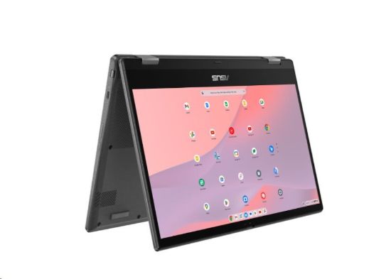 Obrázek ASUS NTB Chromebook Flip CM1 (CM1402FM2A- EDU128), MTk 520, 14" 1920 x 1080, 8GB, 128GB eMMC, MaliG52, Chrome EDU, Grey