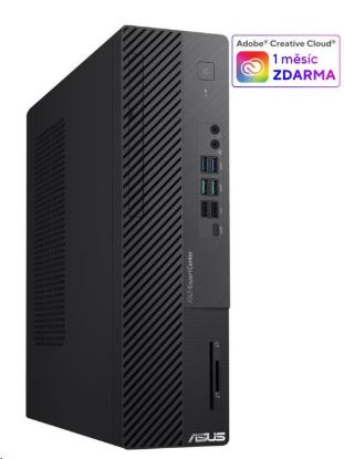 Obrázek ASUS PC Desktop ExpertCenter D7 (D700SEES- 313100036X), i3- 13100, 16GB, 512GB SSD, N/ A, W11 Pro, Black