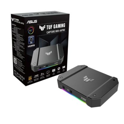 Obrázek ASUS Záznamové zařízení TUF GAMING CAPTURE BOX 4KPRO, USB- C 3.2, 1xHDMI