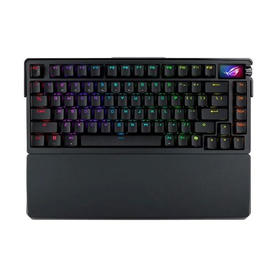Obrázek ASUS Klávesnice ROG Azoth Extreme, Mechanická, Bezdrátová BT, RF 2.4GHz, US, černá