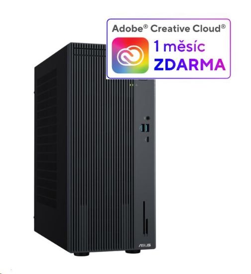 Obrázek ASUS PC Desktop ExpertCenter P500 Mini Tower (P500MV- 5134201910), i5- 13420H, 15L, 16GB, 512GB SSD, UHD, No OS, Gray