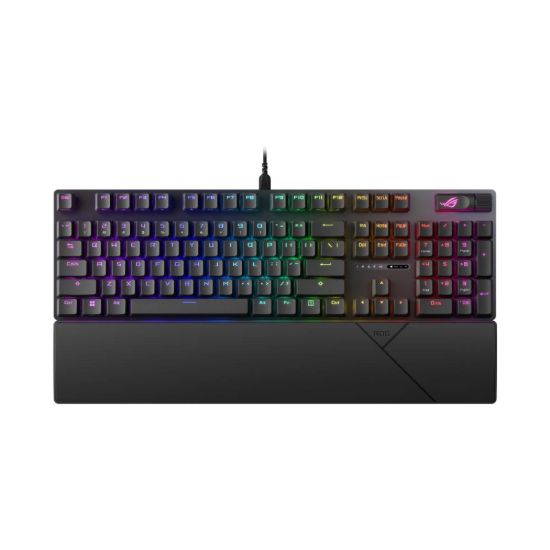 Obrázek ASUS klávesnice ROG STRIX SCOPE II X, mechanická, drátová, ROG NX Snow V2, CZ/ SK
