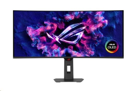 Obrázek ASUS LCD ROG Strix OLED XG34WCDG, 34" 3440x1440, 250nits, 175Hz, 0, 03ms, 178/ 178, USB, DP, HDMI, Audio, VESA, Black