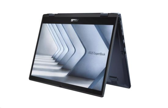 Obrázek ASUS NTB ExpertBook B3 Flip (B3402FVA- EC1214X), Core3 100U, 14" FHD, 8GB, 512GB SSD, UHD, W11 Pro Edu, Star Black