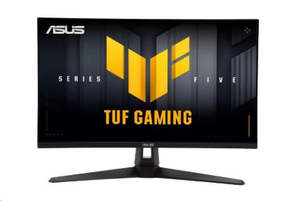 Obrázek ASUS LCD TUF Gaming VG27AQ5A, 27" 2560x1440, 300nits, 210Hz, 0.3ms, 178/ 178, DP, HDMI, USB, Audio, Repro, VESA, Black