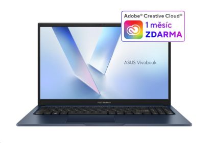 Obrázek ASUS NTB Vivobook 15 (X1504VA- BQ2757W), i3- 1315U, 15.6" FHD, 8GB, 512GB SSD, Intel, W11 Home, Quiet Blue