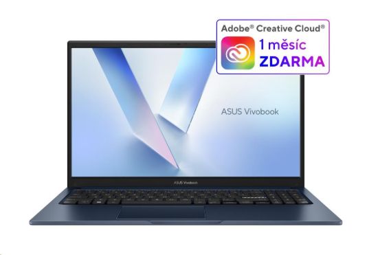 Obrázek ASUS NTB Vivobook 15 (X1504VA- BQ2757W), i3- 1315U, 15.6" FHD, 8GB, 512GB SSD, Intel, W11 Home, Quiet Blue