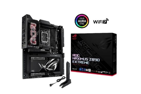 Obrázek BAZAR - ASUS MB Sc LGA1851 ROG MAXIMUS Z890 EXTREME, Intel Z890, 4xDDR5, 1xHDMI, 2xThunderbolt, WI- FI, E- ATX - DEMO