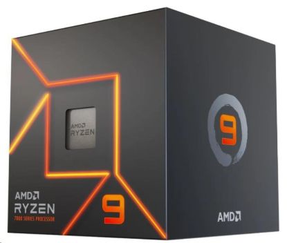 Obrázek BAZAR - CPU AMD RYZEN 9 7900, 12-core, 3.7GHz, 76MB cache, 65W, socket AM5, BOX - Poškozený obal (Komplet)