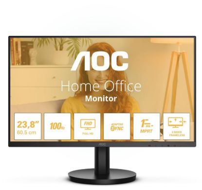 Obrázek AOC MT VA LCD WLED 23, 8" 24B3HMA2 - VA panel, 100Hz, 1920x1080, D- Sub, HDMI, repro