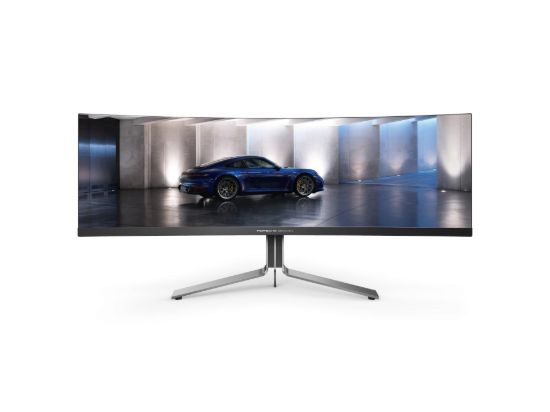Obrázek AOC MT OLED LCD WLED 49" PD49 - OLED panel, 5120x1440, 0, 03ms, 2xHDMI, DP, RJ45, repro, nast. vysky, zakriven