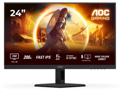 Obrázek AOC MT 24" 24G4HRE - 1920x1080, IPS, 200Hz, 2xHDMI, 1xDP, Repro