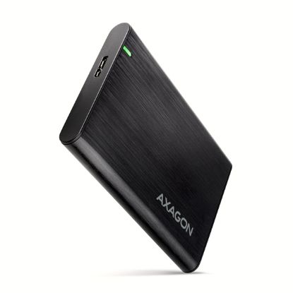 Obrázek AXAGON EE25- A6M, USB 3.2 Gen 1 - SATA 6G 2.5" kovový RAW box, bezšroubkový