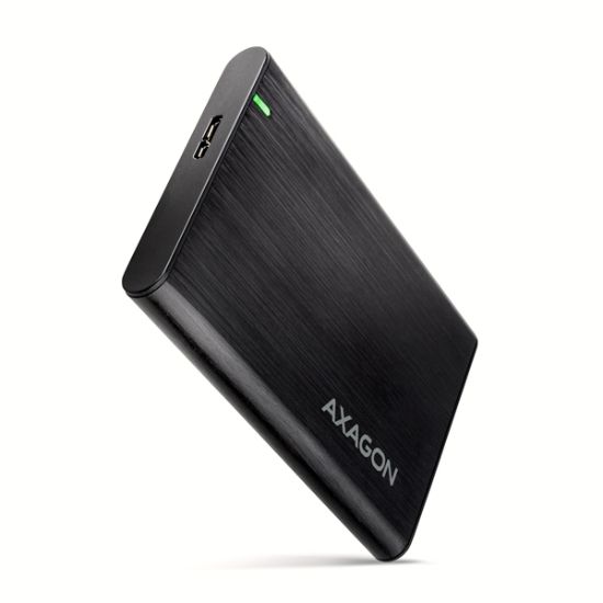 Obrázek AXAGON EE25- A6M, USB 3.2 Gen 1 - SATA 6G 2.5" kovový RAW box, bezšroubkový