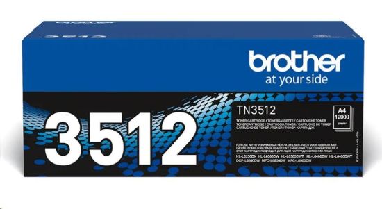 Obrázek BROTHER Toner TN- 3512 ( HL- L6xxx, DCP/ MFC- L6xxx, 12 000 str. A4)