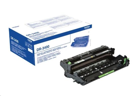 Obrázek BROTHER fotoválec DR- 3400 (HL- L5xxx, HL- L6xxx, DCP/ MFC- L5xxx, DCP/ MFC- L6xxx, do 30 000 str.)