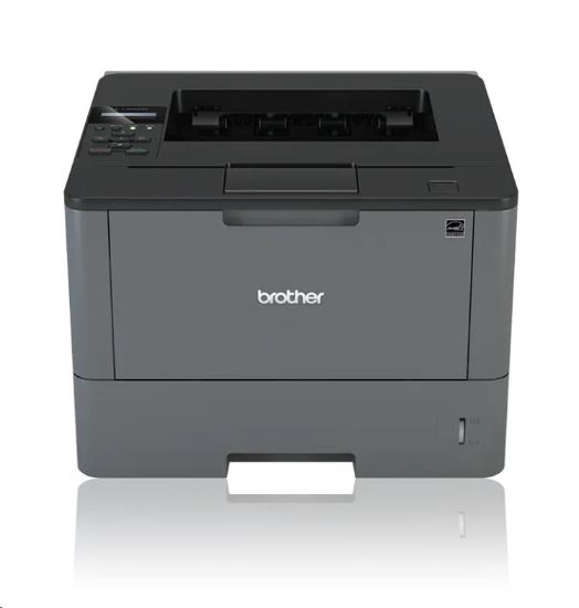 Obrázek BROTHER tiskárna laserová mono HL- L5000D - A4, 40ppm, 1200x1200, 128MB, PCL6, USB 2.0, DUPLEX