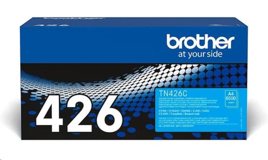 Obrázek BROTHER Toner TN- 426C pro HL- L8360CDW/ MFC- L8900CDW, 6.500 stran, Cyan