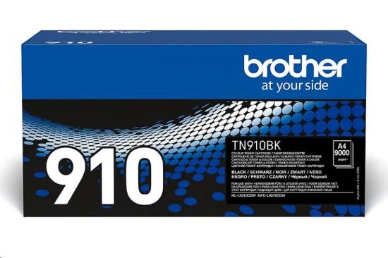 Obrázek BROTHER Toner TN- 910BK pro HLL- 9310CDW/ MFC- L9570CDW, 9.000 stran, Black