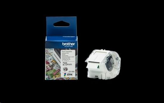 Obrázek BROTHER Originální barevná kontinuální tisková role Brother CZ- 1004, šířka 25 mm. délka 5m - pro VC500W