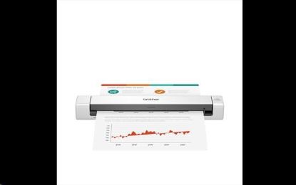 Obrázek BROTHER skener DS- 640 - až 15 str/ min, 1200x1200 dpi interpolovaně, napájení USB - skenuje jednu stranu dokumentu