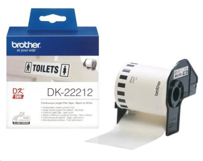 Obrázek BROTHER DK- 22212 bílá filmová role 62mm x 15, 24m