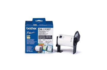Obrázek BROTHER DK- 11207 CD/ DVD Labels (100 ks) - kulatý štítek průměr 58mm