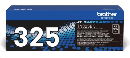 Obrázek BROTHER Toner TN- 325BK černá pro HL- 4150CDN/ HL4570CDW - cca 4000stran